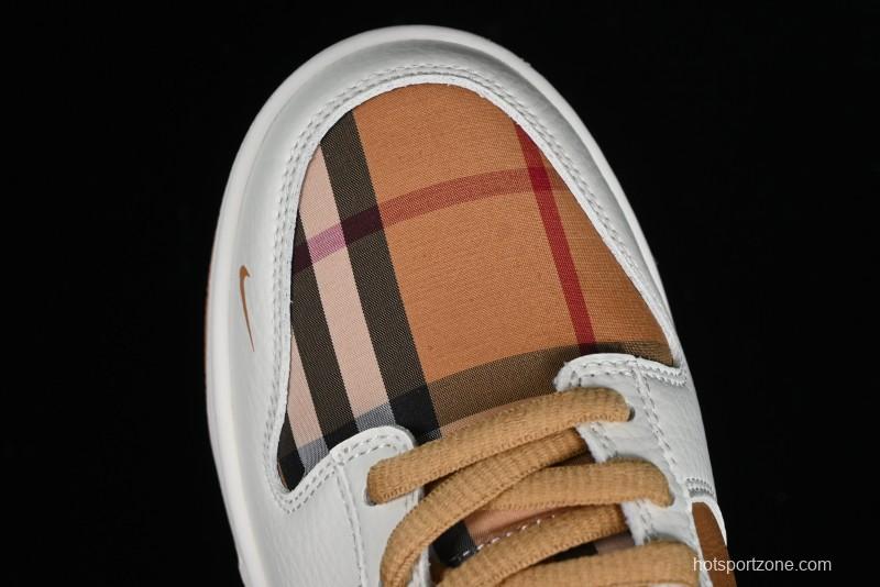 Nike SB Dunk Low Supreme Collaboration - Plaid Colorway SB Low Top Casual Skateboarding Shoes - SU1853-513