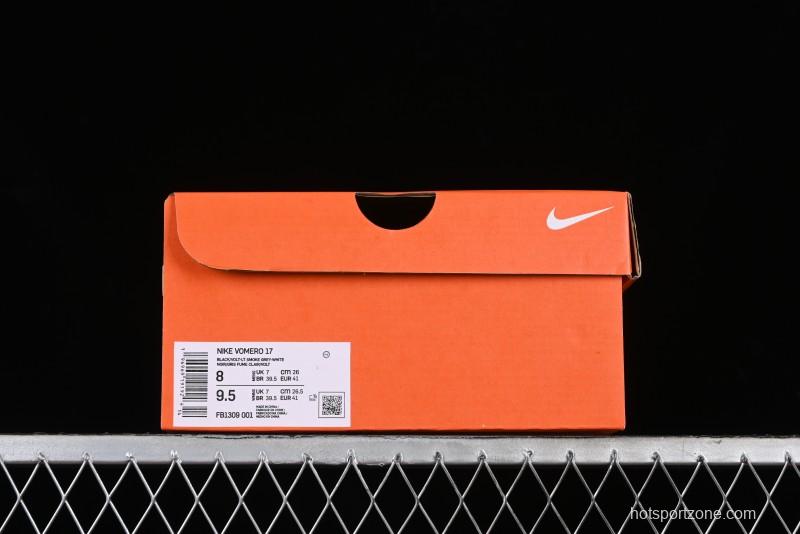 Nike Air Zoom Vomero 17 Summer 2024 Cushioned Casual Running Shoes with Zoom Air Unit - FB1309-001