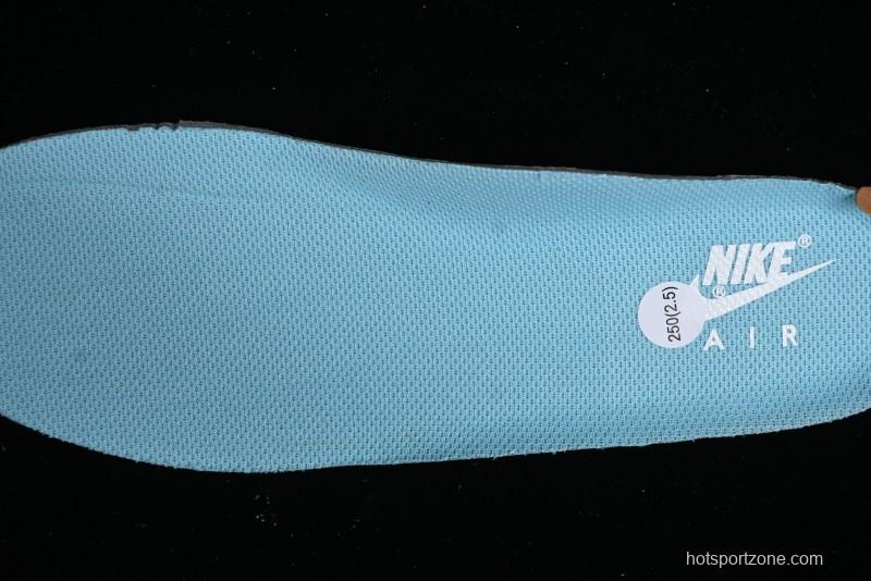 Nike Air Force 1 '07 Low White Blue Casual Sneakers - FQ4296-100