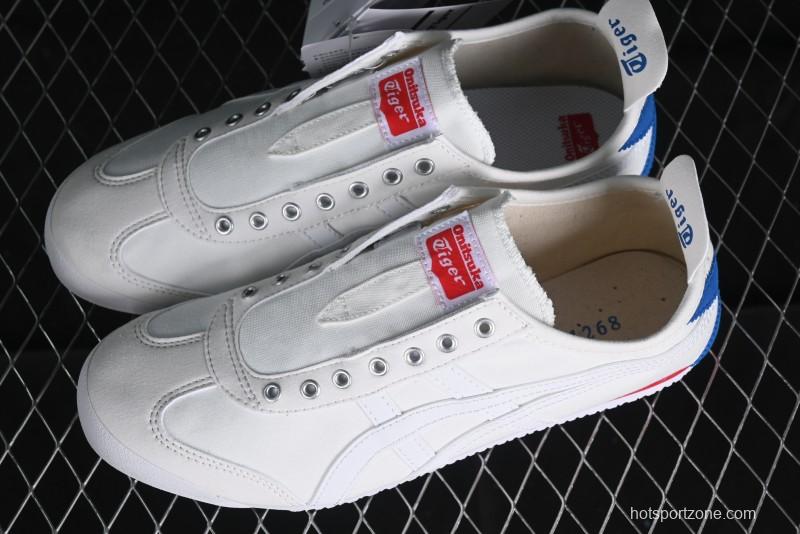OnitsukaTiger Mexico 66 Low-Top Canvas Casual Running Shoes - D3KON-100