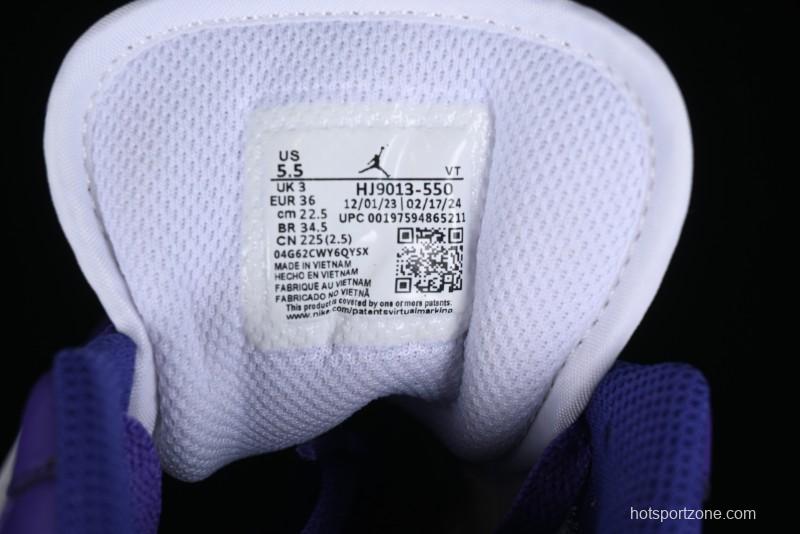 Nike Air Jordan 1 Low AJ1 Charlotte Hornets Lifestyle Casual Sneakers - HJ9013-550