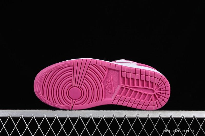 Nike Air Jordan 1 Low AJ1 Rose Pink Low-Top Casual Lifestyle Sneakers - FV8486-600