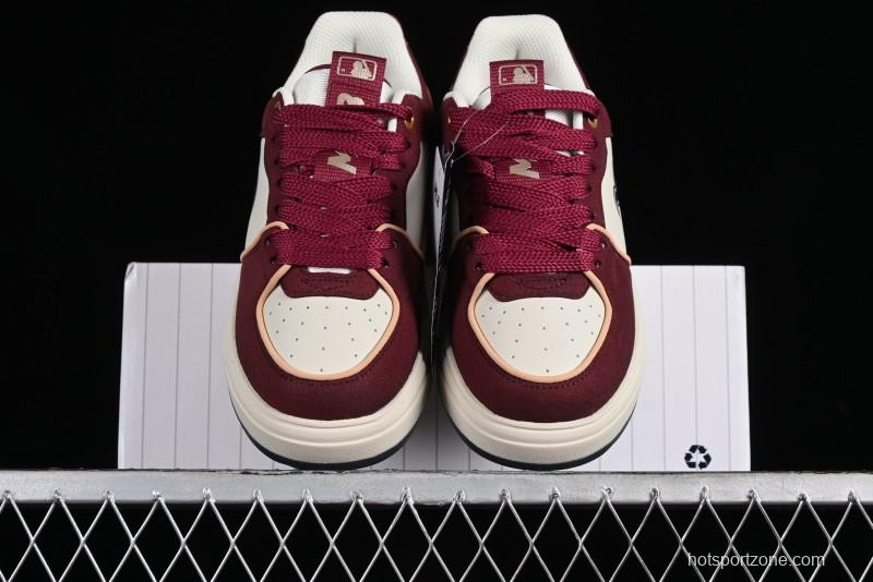 MLB Chunky Liner Basic New York Yankees Thick Platform Casual Sneakers with 6cm Height Increase - 3ASXCLS3N43WIS