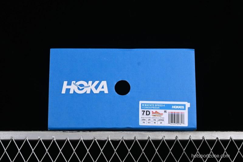 Hoka One One Mafate Speed 4 Low-Cut Professional Trail Running Shoes - 1129930 PBSSN