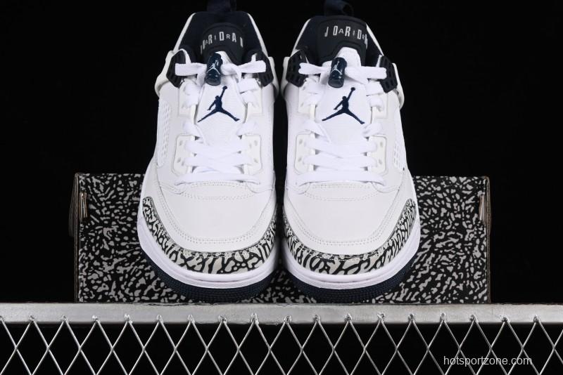 Nike Jordan Spizike Low AJ Hybrid Sneakers with Classic White-Black Colorway - FQ1759-104