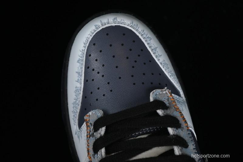 Nike Dunk Low Panda Prank Surf Fishing SB Strap Low-Top Casual Sneakers - FV8106-181