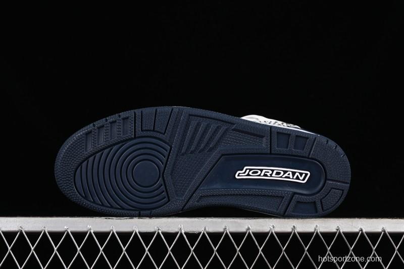 Nike Jordan Spizike Low AJ Hybrid Sneakers with Classic White-Black Colorway - FQ1759-104