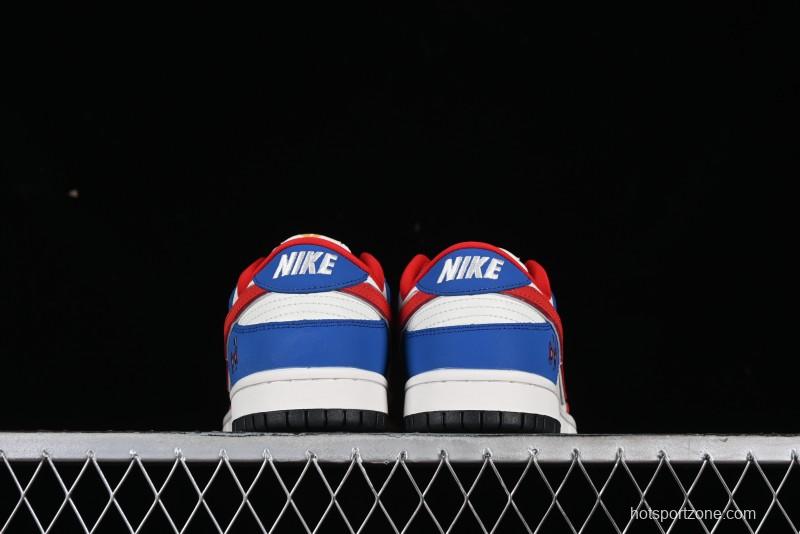 Nike SB Dunk Low Paris Olympics Limited Edition - Phrygian Cap Inspired Olympic Customized Anniversary Low-Top Casual Skate Shoes - XB3802-354