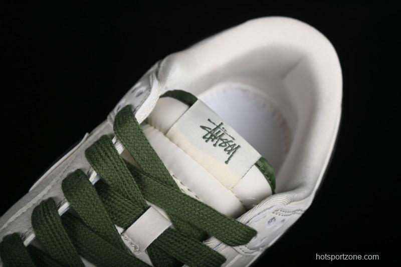 Stussy x Nike SB Dunk Low Anniversary Premium Customized Sneakers - DQ1098-381