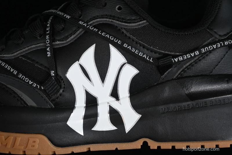 New York Yankees MLB Chunky Runner Lace Lightweight Casual Sneakers - 3ASHCRR3N50BKS
