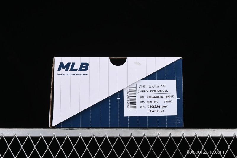 New York Yankees Chunky Runner Basic Lace-Up Lightweight Casual Sneakers - 3ASXCBS4N50WHS