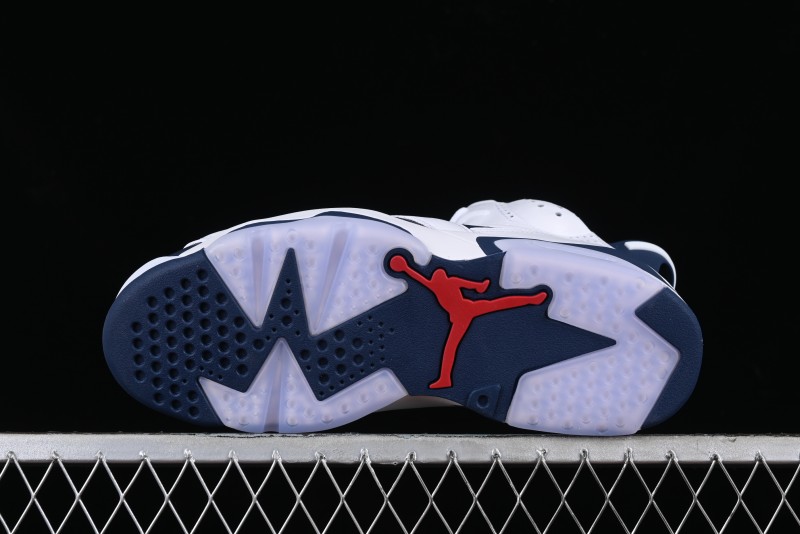 Nike Air Jordan 6 Retro "Olympic" Basketball Shoes - CT8529-164