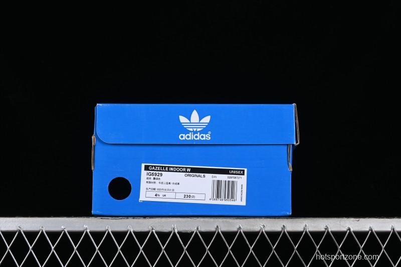 Adidas Originals Gazelle Indoor IG5929 Retro Casual Anti-Slip Wear-Resistant Low-Top Sneakers - IG5929
