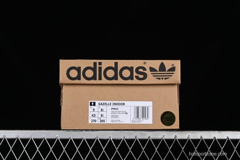 Adidas Originals Gazelle Indoor Retro Casual Anti-Slip Wear-Resistant Low-Top Sneakers - IF9642