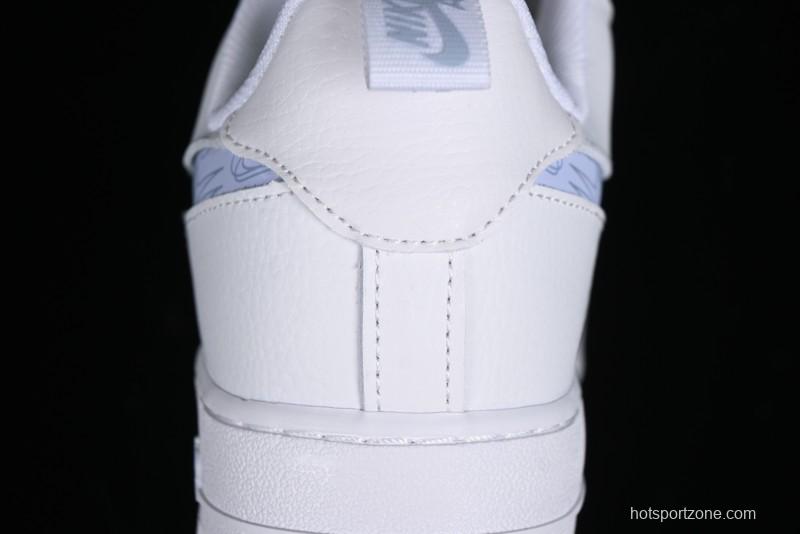 Nike Air Force 1 '07 Low Hazy Purple Casual Sneakers with Full-Length Air Solo Cushion - FB8971-800