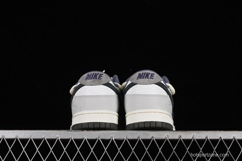 Nike Dunk Low SE Bubble Jellyfish Grey Island SB Strap Low-Top Casual Skate Shoes - FJ4188-100