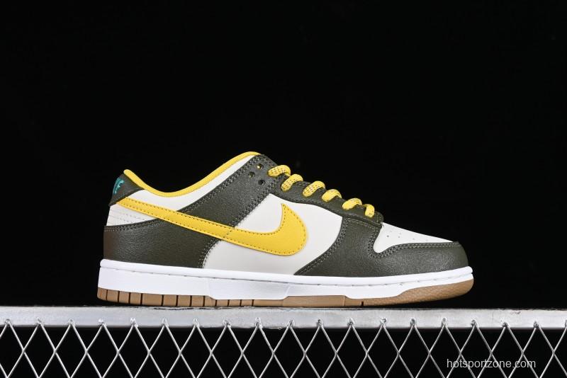 Nike Dunk Low Retro Low Premium "Avocado" SB Casual Skate Shoes - FV3629-371