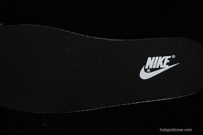 Nike Supreme x Nike SB Dunk Low Collaboration - Classic White Black Anniversary High-End Custom Low-Top Casual Skate Shoes - DY1503-100