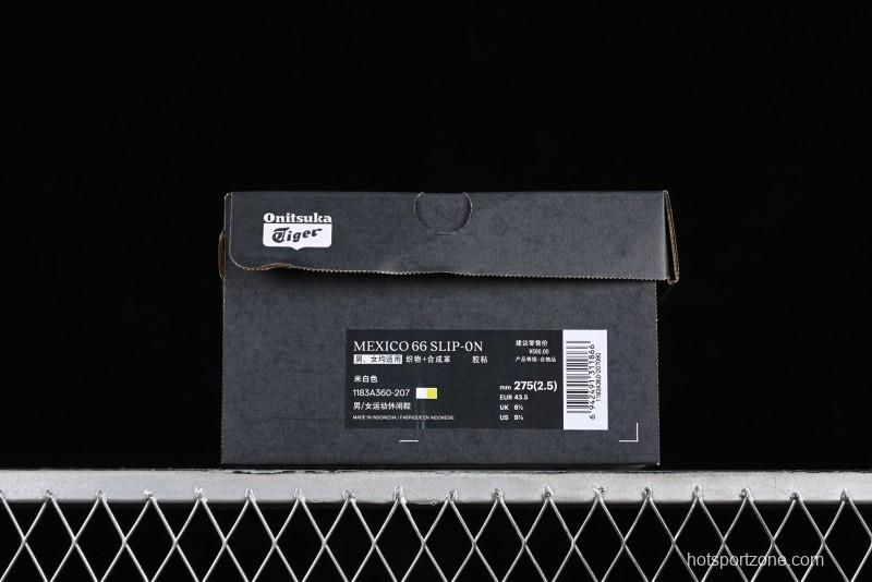 Onitsuka Tiger Mexico 66 Low-Top Canvas Casual Running Shoes - 1183A360-207