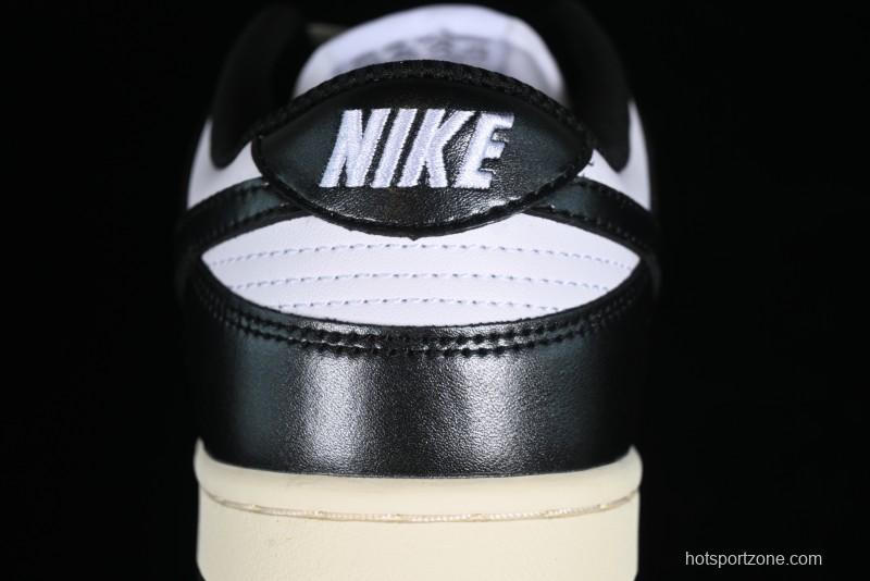 Nike Dunk Low Retro Vintage Panda Casual Sneakers - FQ8899-100