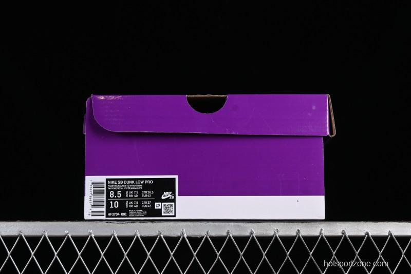 Nike SB Dunk Low "Hyper Royal" Leonardo Teenage Mutant Ninja Turtles Skateboarding Shoes - HF3704-001