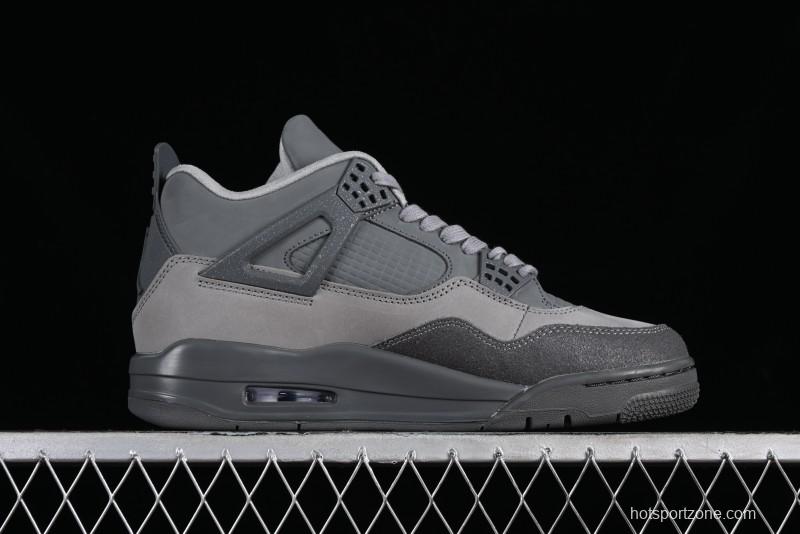 Nike Air Jordan 4 Retro SE "Paris Olympics" Sneakers in Smoked Grey - FQ7928-001