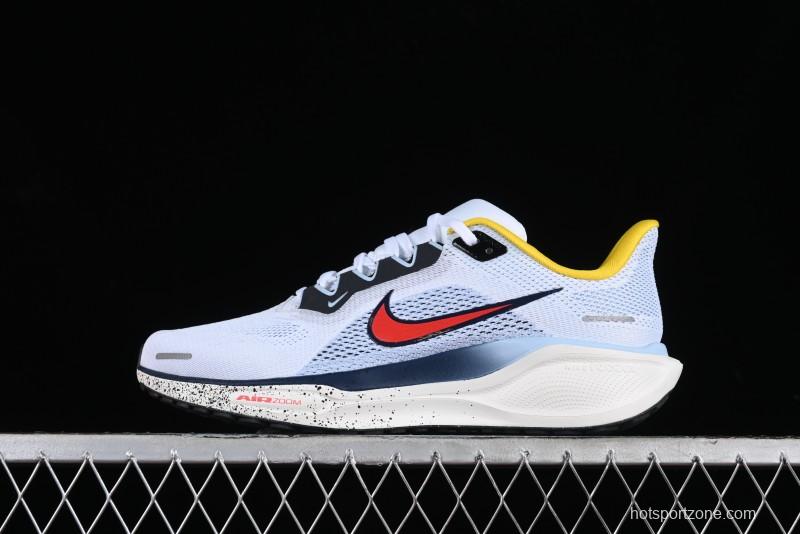 Nike Air Zoom Pegasus 41 Breathable Lightweight Running Shoes with Cushioning - HJ9068-100