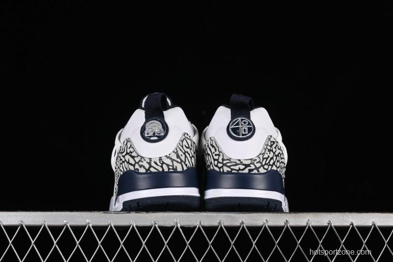 Nike Jordan Spizike Low AJ Hybrid Sneakers with Classic White-Black Colorway - FQ1759-104