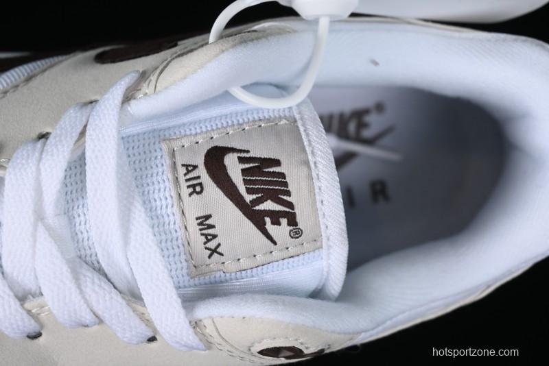 Nike Air Max 1 Retro Running Shoes with Half-Sole Air Cushion - DZ2628-004