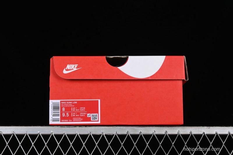 Nike Dunk Low "Harvest Moon" SB Skateboarding Shoes in Beige Orange - DD1503-114