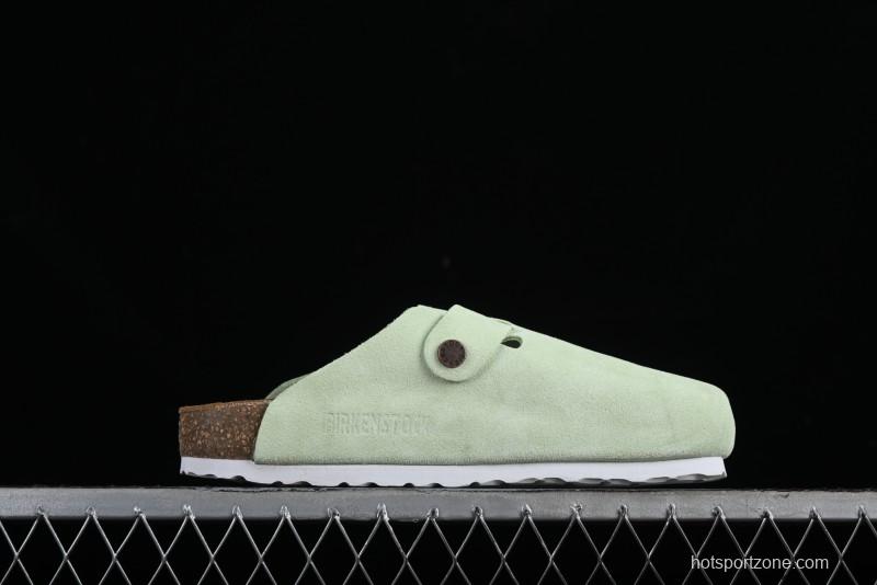 Birkenstock Arizona Soft Footbed Sandals with Suede Leather and Lambswool Lining - G.D4