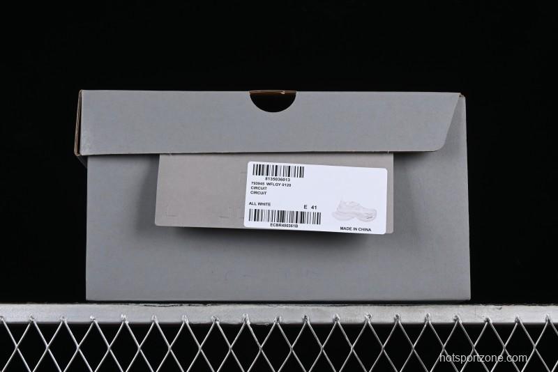 Balenciaga Circuit Lightweight Distressed Print Round Toe Fashion Casual Shoes - WFLGY0120