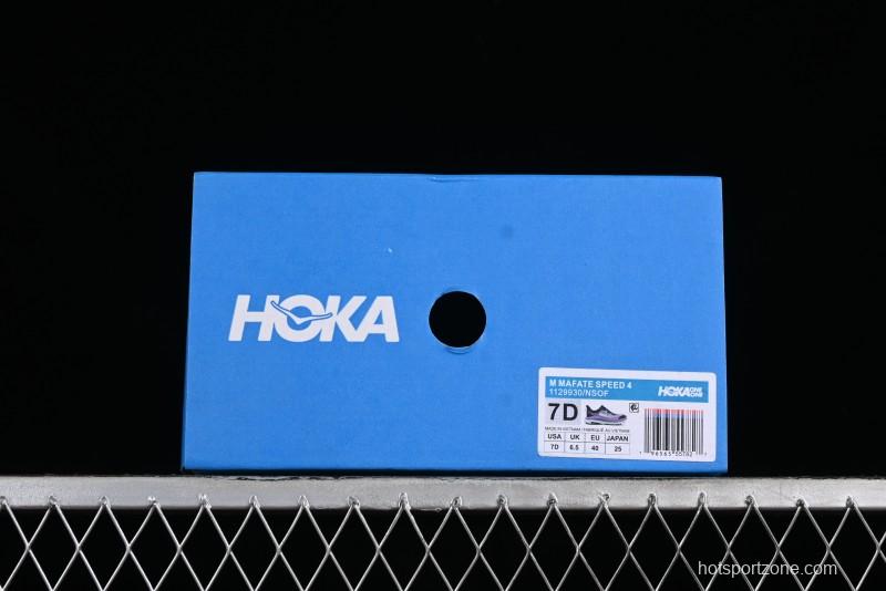 Hoka One One Mafate Speed 4 Low-Cut Professional Trail Running Shoes - 1129930 NSOF