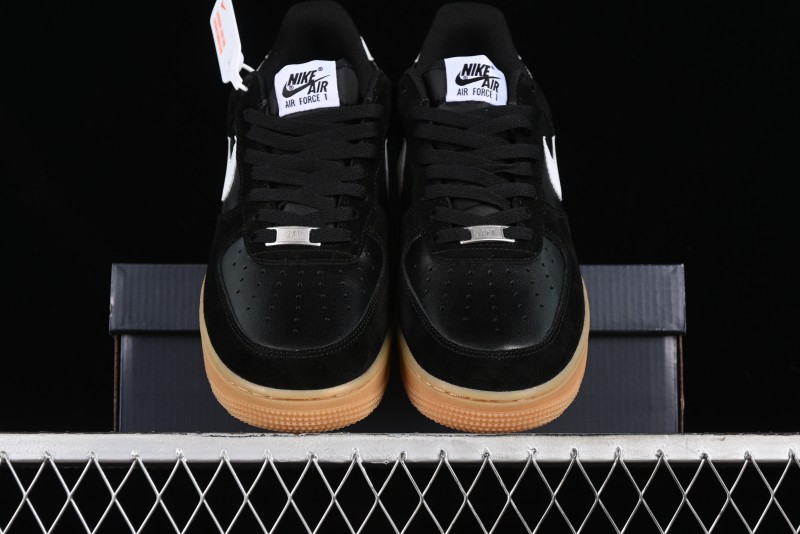 Nike Air Force 1 '07 Low Casual Sneakers with Full-Length Air Cushion - FQ8714-004