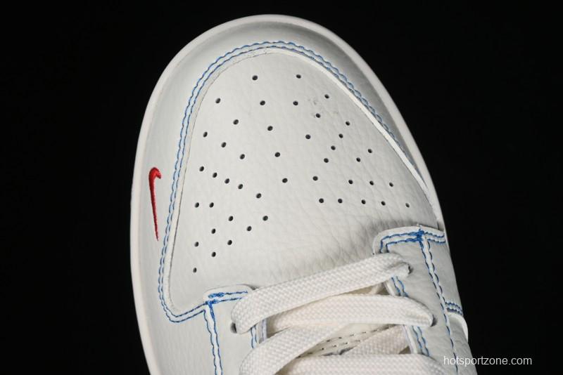 Nike SB Dunk Low Pepsi Anniversary Premium Custom Low-Top Casual Skate Shoes - XB3802-349