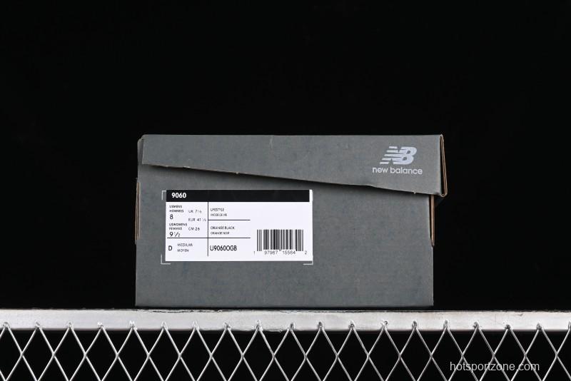 Joe Freshgoods x New Balance 9060 Retro Casual Running Sneakers with ABZORB Cushioning - U9060GB