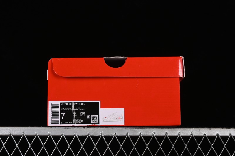 Nike SB Dunk Low Supreme Collaboration - Off-White Swoosh Anniversary High-End Custom Low-Top Casual Skate Shoes - SJ2068-267