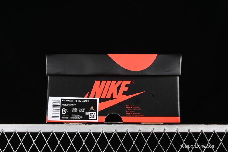 Nike Air Jordan 1 Low AJ1 Midnight Blue Low-top Casual Sneakers - CZ0790-140