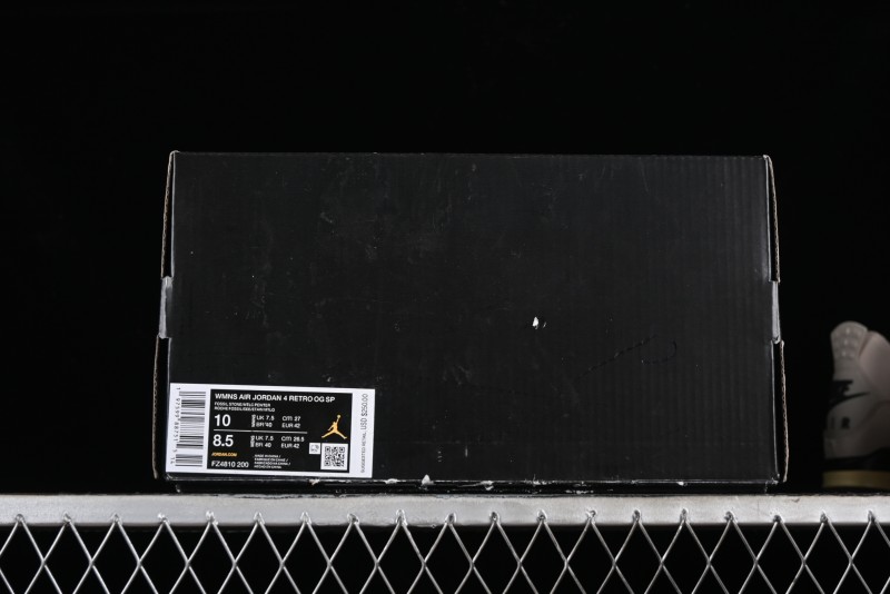Nike A Ma Maniere Air Jordan 4 Retro "Fossil Stone" - FZ4810-200
