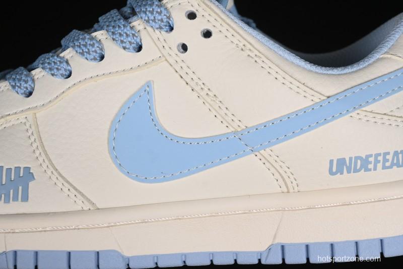 Nike SB Dunk Low UN Collaboration - Sky Blue Anniversary High-End Custom Low-Top Casual Skate Shoes - BB2699-212