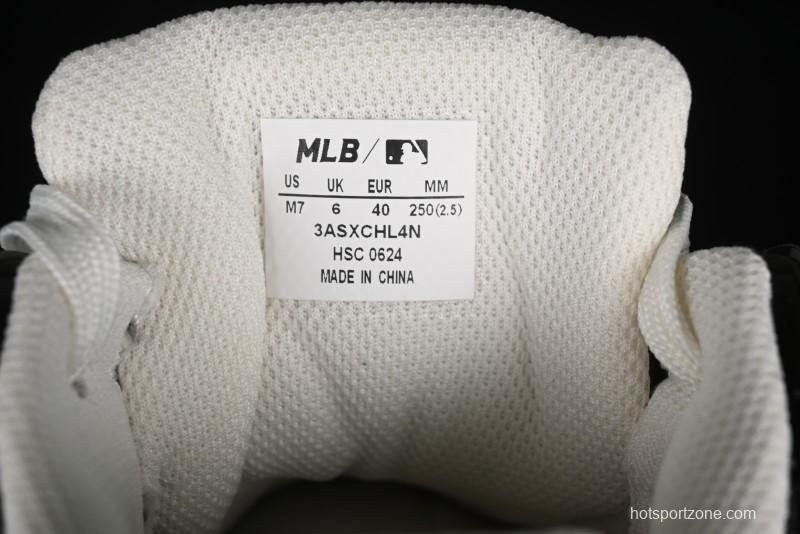 New York Yankees Chunky Liner Mid Denim Monogram Sandals with Velcro Closure and Thick Sole - 3ASXCHL4N50GRS