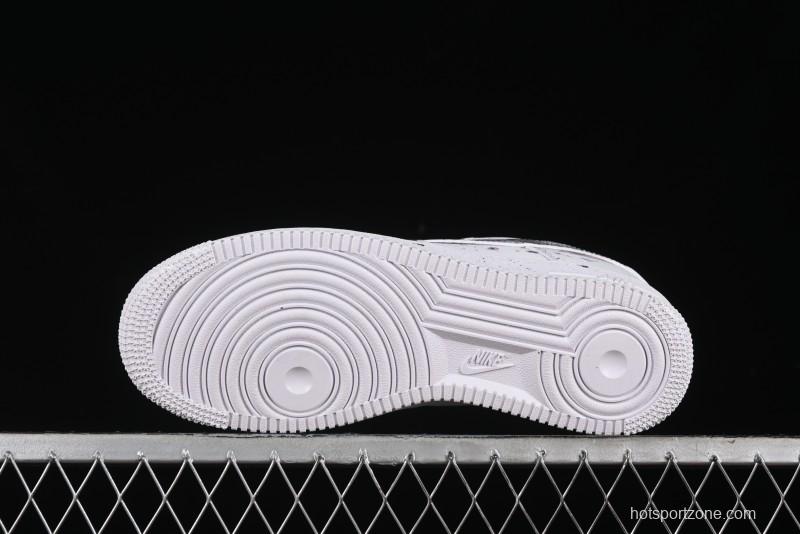 Nike Air Force 1 '07 Low Casual Sneakers with Chinese Ink Painting Design - LL6976-521