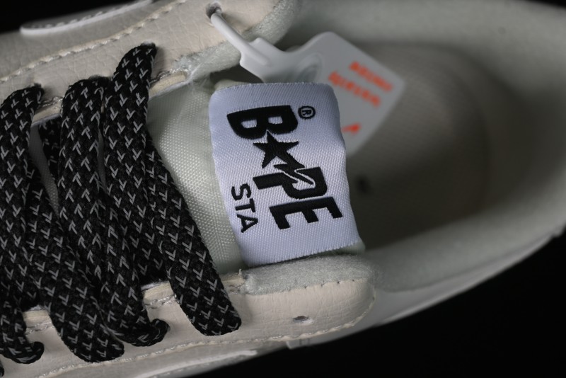 Nike Air Force 1 '07 Low Bape Collaboration - Black Beige Starry Sky Low Top Casual Sneakers - FG6688-103