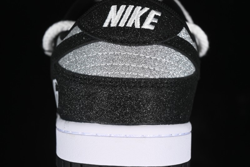 Nike SB Dunk Low Gucci Collaboration - Black Star Hook Anniversary High-End Custom Low-Top Casual Skate Shoes - SJ2068-268