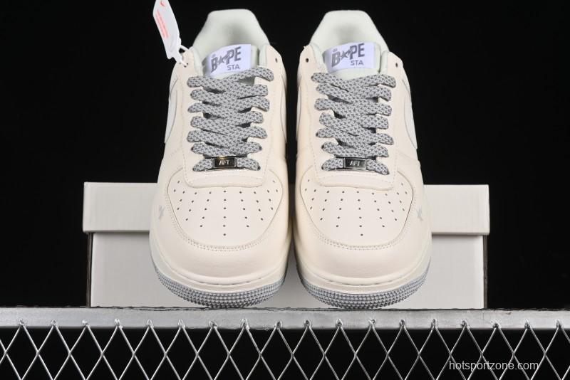 Nike Air Force 1 '07 Low Bape Collaboration - Off-White Starry Sky FG6688-104