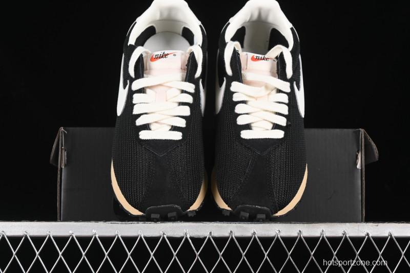 Nike Stussy Roshe Run LD-1000 Comfortable Versatile Non-Slip Durable Waffle Low-Top Casual Running Shoes - HM0950-001