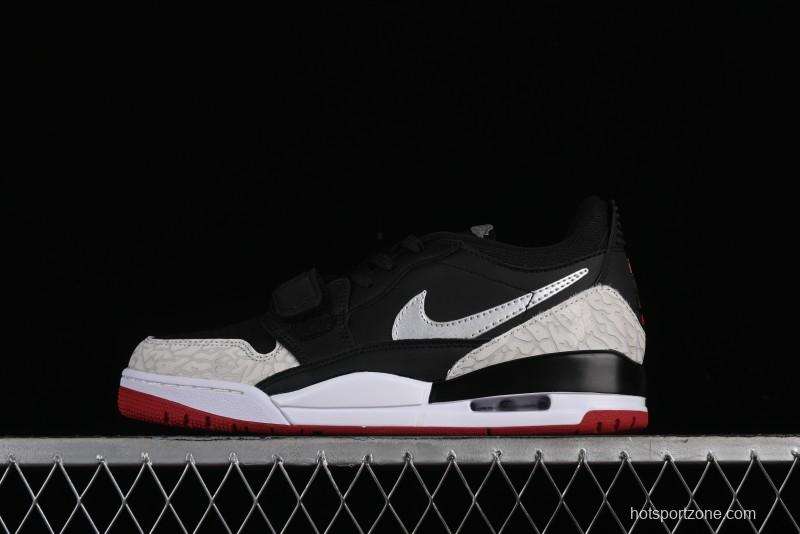 Nike Air Jordan Legacy 312 Low AJ312 Basketball Shoes with Velcro Strap - FQ7827-006