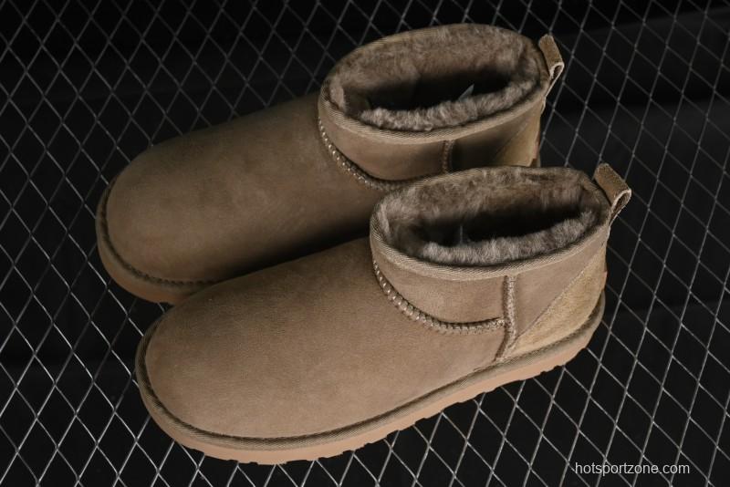 UGG Classic Ultra Mini Short Boots with Genuine Australian Sheepskin and TREADLITE Outsole - 1116109