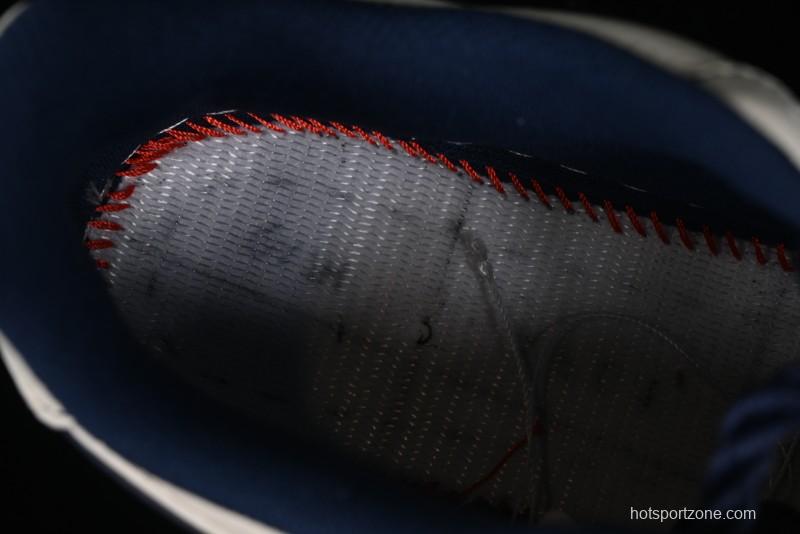 Nike Undefeated x Air Force 1 Low Casual Sneakers in Dark Blue Hemp with Reflective Details - UT2023-205