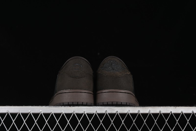 Nike Travis Scott x Air Jordan 1 Low OG AJ1 Reverse Swoosh Sneakers - DM7866-202